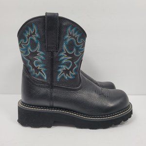 Ariat Women's Fatbaby Western Black Boots 10000833 US Size 6.5C